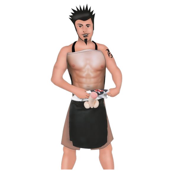 CHEFCOCK - fartuch erotyczny - zabawny nadruk