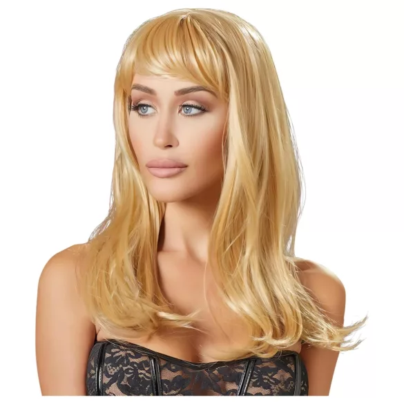 Cottelli - peruka damska - długie blond włosy