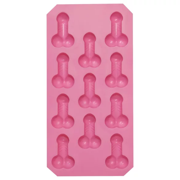 Silikonowa forma do lodu - penis