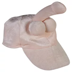 Pluszowa czapka z penisem - gadżet na wieczór panieński