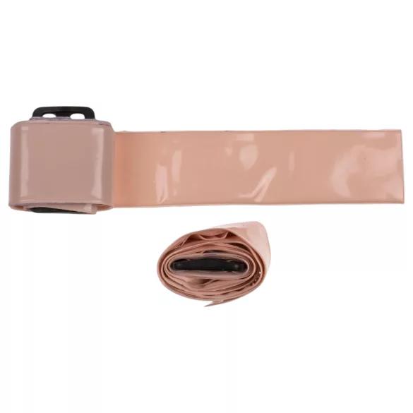 Cock Fighting - dmuchany strap-on penis - silikon - naturalny