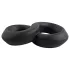 Pulselock Taur - podwójny pierścień na penisa i jądra (czarny) - 20 mm