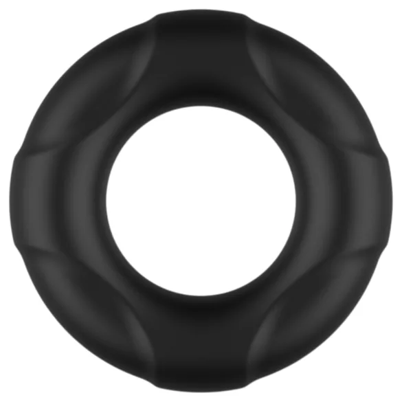Pulselock Cirkl - silikonowy pierścień na penisa (czarny) - 26 mm.