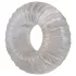 Pulselock Cocktura - prążkowany pierścień na penisa z TPE (przezroczysty) - 19 mm