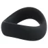 Pulselock Cocktura - skręcony silikonowy pierścień erekcyjny (czarny) - 5 cm
