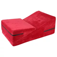   Desirel Magic Pillow zestaw klinowych poduszek erotycznych - mała + duża (czerwone)