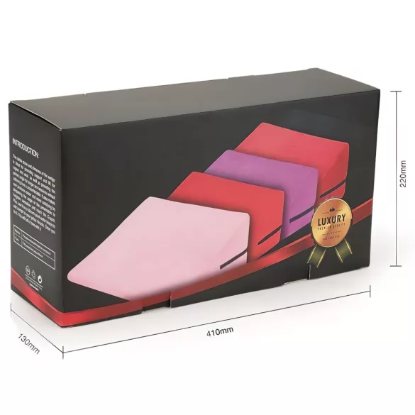Zestaw klinów erotycznych Desirel Magic Pillow - mały + duży (czerwony)
