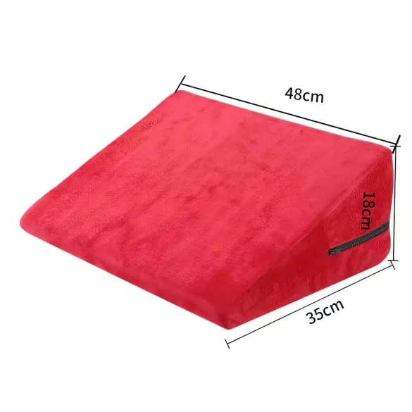 Zestaw klinów erotycznych Desirel Magic Pillow - mały + duży (czerwony)