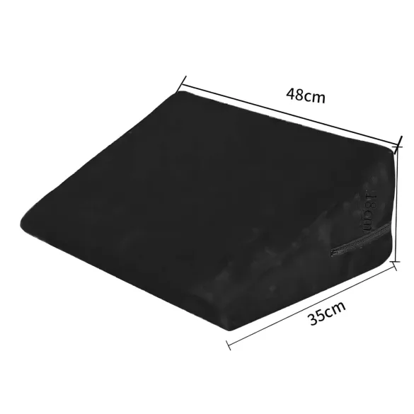 Zestaw poduszek erotycznych Desirel Magic Pillow - klin mały + duży (czarny)
