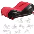 Magic Pillow - dmuchany mebel BDSM z kajdankami - duży - czerwony