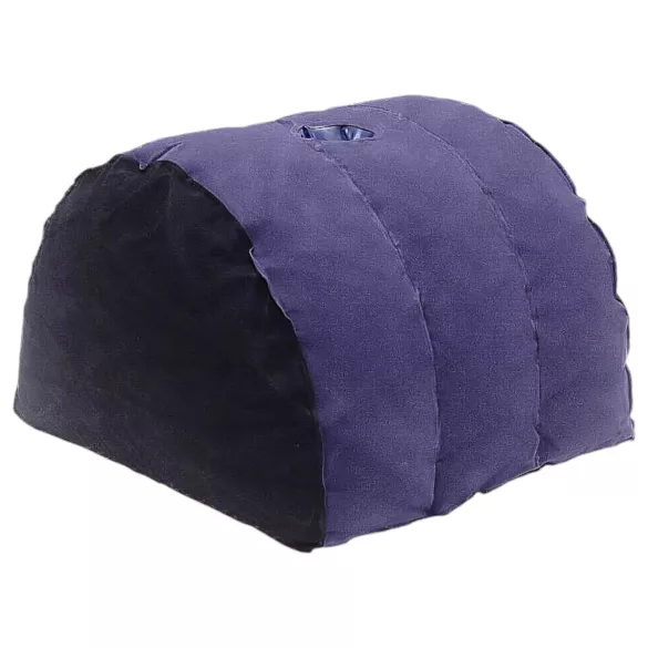 Desirel Magic Pillow - dmuchana poduszka erotyczna z uchwytem na dildo (fioletowa)