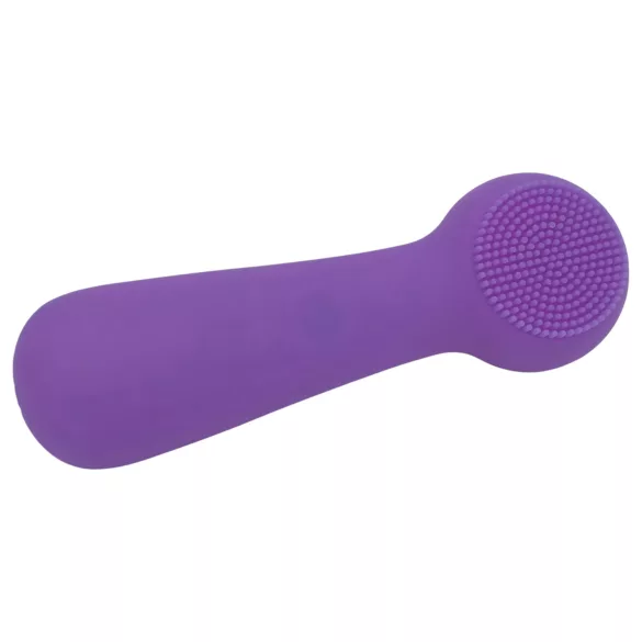 FaceClean - akumulatorowe, wodoodporne urządzenie do masażu twarzy (fioletowy)