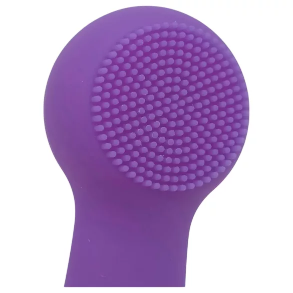 FaceClean - akumulatorowe, wodoodporne urządzenie do masażu twarzy (fioletowy)