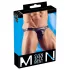 Svenjoyment - jockstrap męski - połyskujący - czarny - XXL