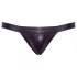 Svenjoyment - jockstrap męski - połyskujący - czarny - XXL