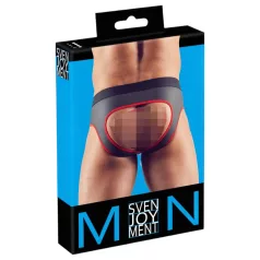 Svenjoyment - jockstrap otwarty - czarny