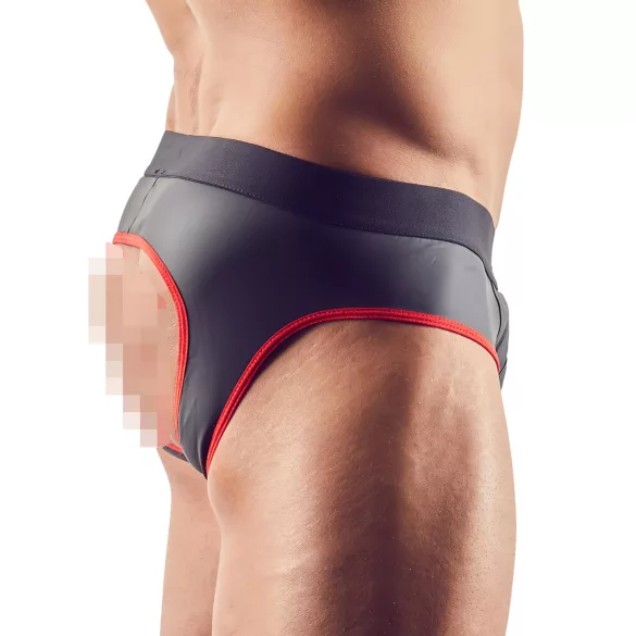 Svenjoyment - jockstrap otwarty - czarny