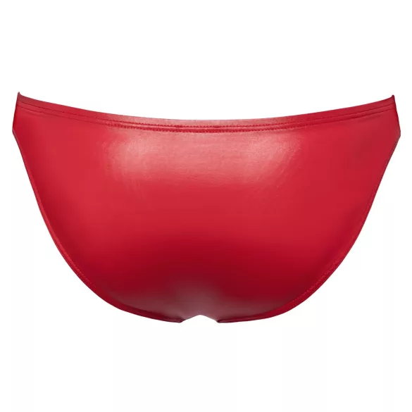 Svenjoyment - slip męski sznurowany - czarny/czerwony - M