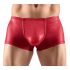 Svenjoyment - lśniące bokserki push-up (czerwone) - 2XL