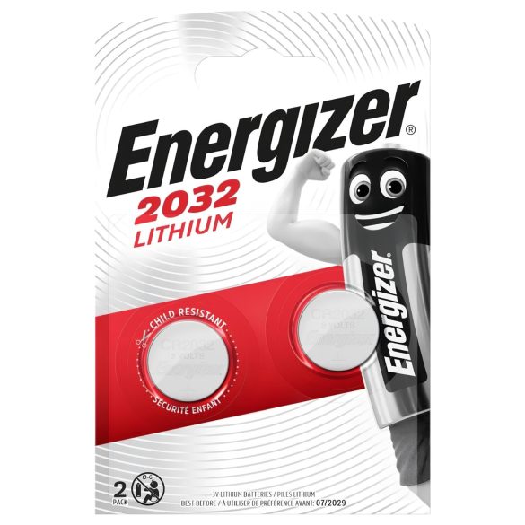 Bateria guzikowa Energizer CR2032 (2 sztuki)