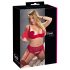 Cottelli Plus Size - Zestaw Modnej Bielizny (czerwony) - 95E/2XL