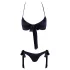 Cottelli - bikini zestaw biustonoszy (czarny)