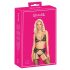 Kissable - zestaw bielizny (czarny) - L/XL