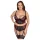 Cottelli Plus Size - komplet bielizny - biustonosz i figi - czerwony