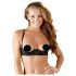 Cottelli - Podstawowy biustonosz push-up (czarny) - 85C