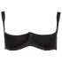 Cottelli Plus Size - biustonosz otwarty - czarny