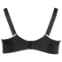 Cottelli Plus Size - biustonosz otwarty - czarny - 90D