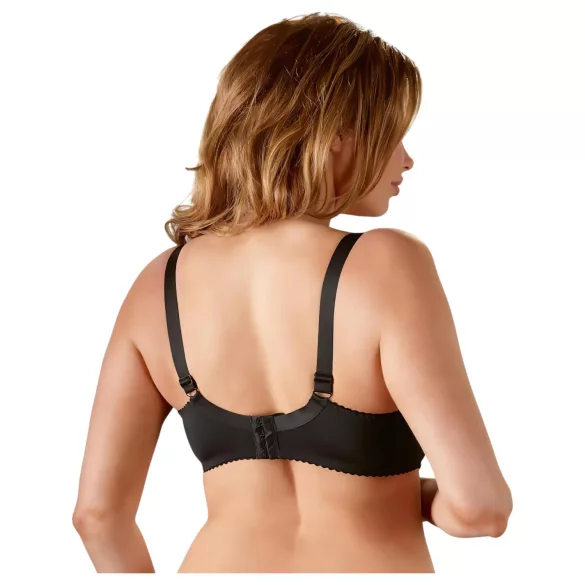 Cottelli Plus Size - podnoszący biust (czarny) - 95D