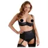 Cottelli Plus Size - podnoszący biust (czarny) - 95D
