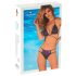 Obsessive Balitta - błyszczące bikini na szyję (fioletowe) - L