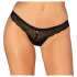 Obsessive Chemeris - stringi damskie - koronka - czarne