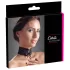 Cottelli - Szeroki, sznurowany koronkowy choker (czarny)
