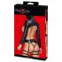Bad Kitty - Zestaw bielizny BDSM (czarny) - M