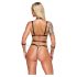 Bad Kitty – czarne body harness - L