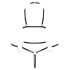 Bad Kitty – czarne body harness - L