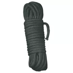 Shibari Rope - lina do bondage (3 m, czarna)