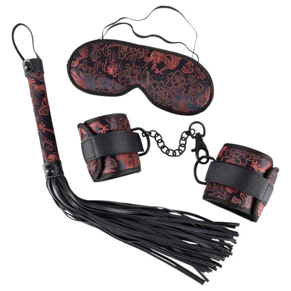 Bad Kitty - azjatycki zestaw (czerwony-czarny)