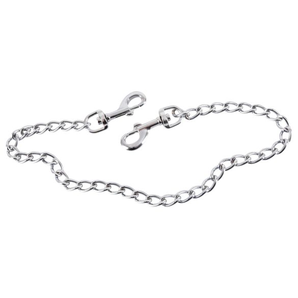 Zado - podwójny metalowy karabińczyk z łańcuchem 50cm