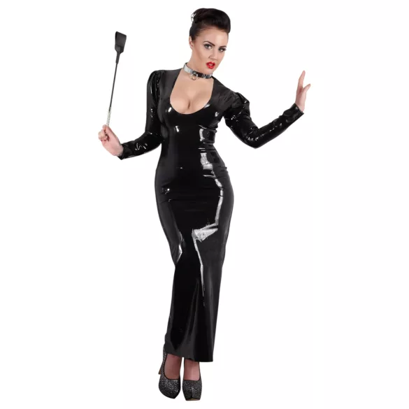 Bad Kitty - Błyszcząca, kryształkowa packa (czarna)