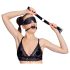 Bad Kitty - zestaw bondage 7-cz., czarno-złoty w torbie