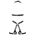 Bad Kitty - otwarte body z paskami - czarne