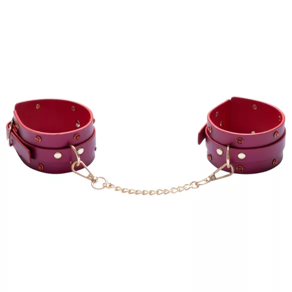 Bad Kitty - zestaw do bondage - 7 elementów - czerwony