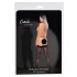 Cottelli Legwear - pończochy samonośne - wzór panterka - czarne - 4