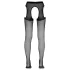 Cottelli - otwarte (crotchless) rajstopy (czarne)