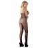 NO:XQSE - Bodystocking z wzorem po bokach - czarny - 2XL/3XL