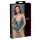 Cottelli - koronkowe body z otworem, zielone - XL